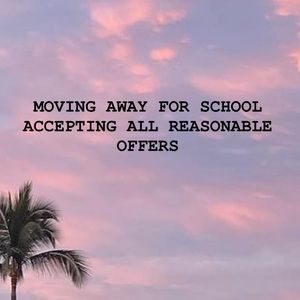 ACCEPTING ALL REASONABLE OFFERD